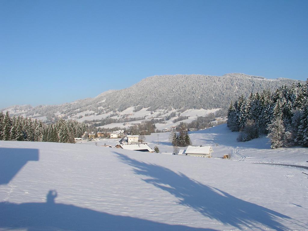 Ferienwohnungen Pension Sonnblick Krumbach  Eksteriør billede
