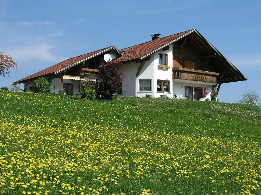 Ferienwohnungen Pension Sonnblick Krumbach  Eksteriør billede