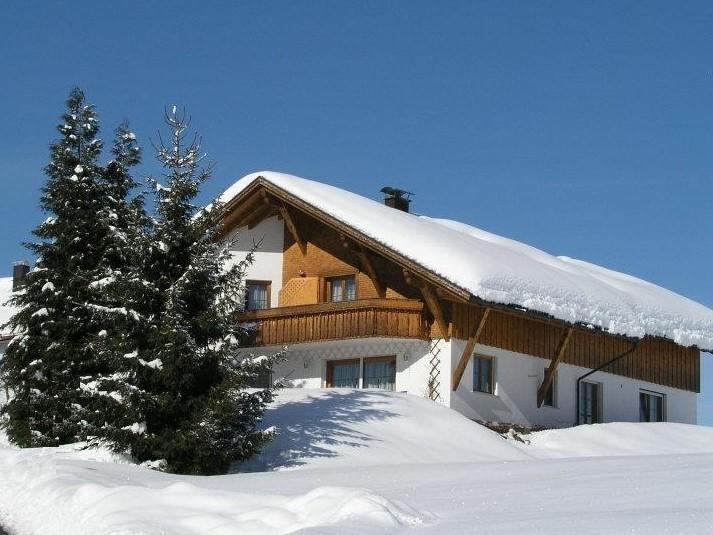 Ferienwohnungen Pension Sonnblick Krumbach  Eksteriør billede