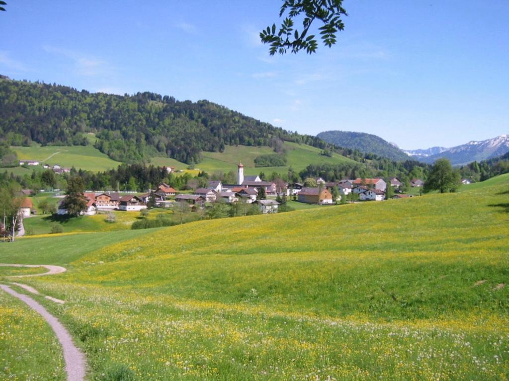 Ferienwohnungen Pension Sonnblick Krumbach  Eksteriør billede